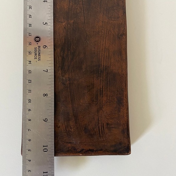 Vintage Made in Greece Wall Hanging Art Folk Art Carved Ceramic - Picture 9 of 9